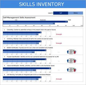employee time sheet pdf personal skills inventory template