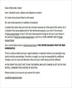 employee warning letter example warning letter to tenant for late payment