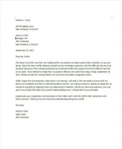employee write up template rude boss resignation letter
