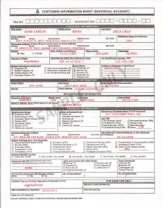 employment agreement sample sample customer information sheet