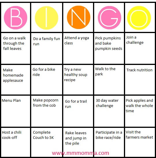 empty bingo card