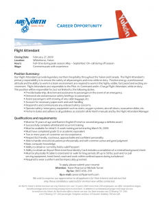 entry level business analyst resume resume objective for flight attendant for resume objective example intended for flight attendant resume no experience sample
