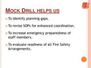 evacuation plan templates mock drill preparedness