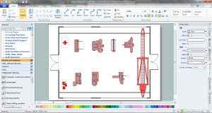 evacuation plan templates plant layout plan in conceptdraw