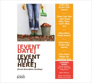 event flyer templates free autumn seasonal event flyer