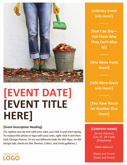 event flyer templates free