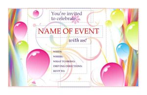 event flyer templates free event invitation flyer