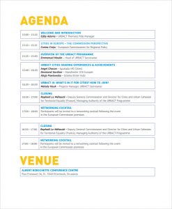 event itinerary template event agenda template