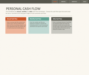 event planning worksheet simple personal cash flow statement