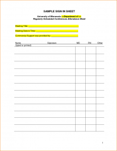 eviction notice pdf sample sign in sheet