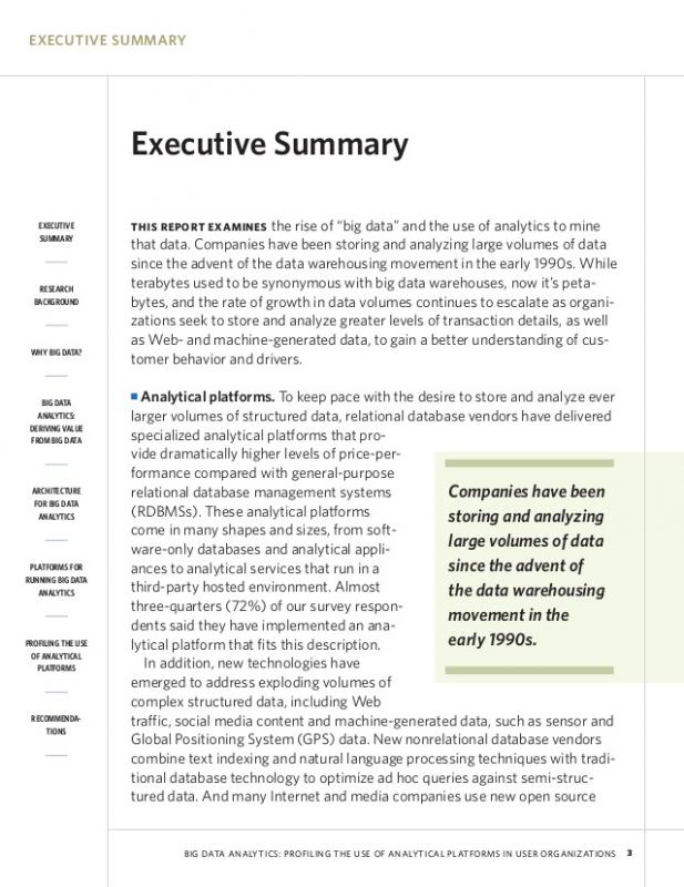 example of an executive summary