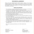 example of an obituary lease agreement format