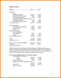 example of grant proposal example of budget in a research proposal sample proposal budgets cb