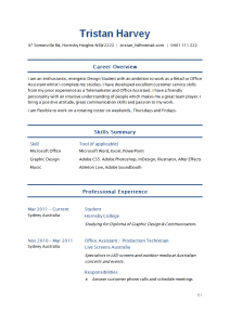 example student resume sample student resume page