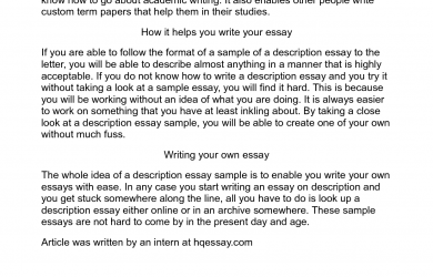examples of descriptive essays writing a descriptive essay examples subjective is this trick question short guide to effective test introduction