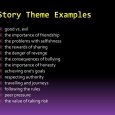 examples of life goals story theme examples n