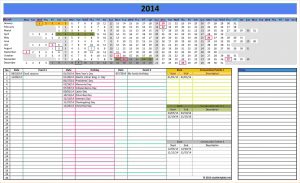excel cash flow template excel template calendar