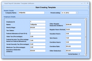 excel payroll template excel payroll calculator template software