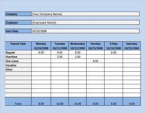 excel payroll template payroll timesheet excel