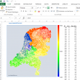 excel reporting template excel nl netherlands postcode vlakken pc