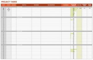 excel task tracker template free excel project management tracking templates