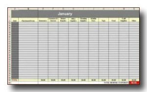 expense sheets templates expensetemplate