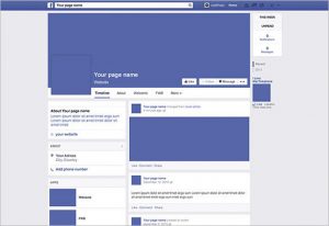 facebook page template facebook page mockup psd free download1