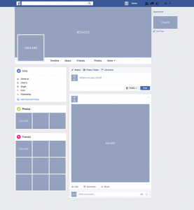 facebook page template facebook template profile page preview