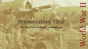 facebook template for students wwii powerpoint template preview x