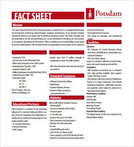 fact sheet template free download fact sheet template pdf format printable