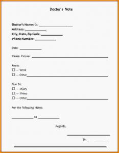 fake dentist note doctors notes templates fake doctors note template