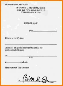 fake dentist note excuse notes for school printable doctor excuse note for school