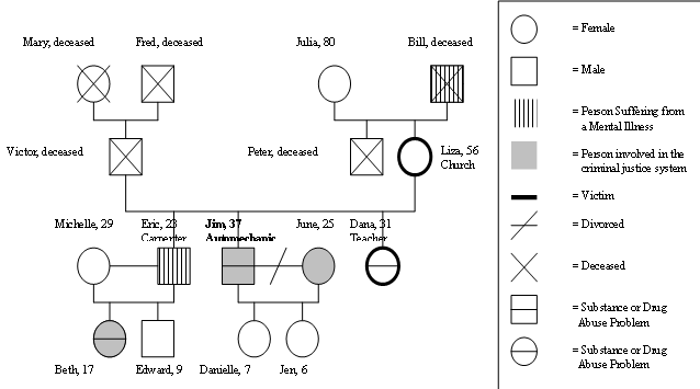 family genogram example