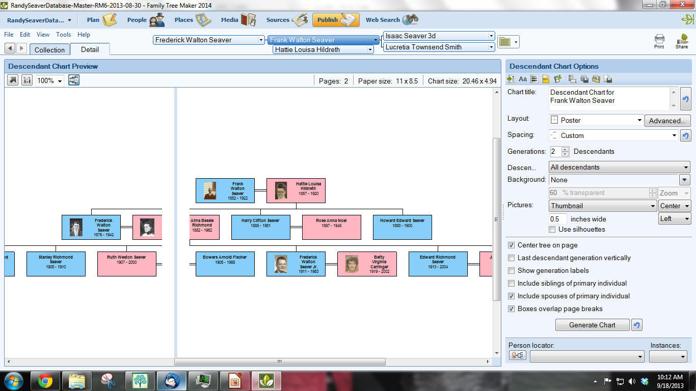 family tree chart maker