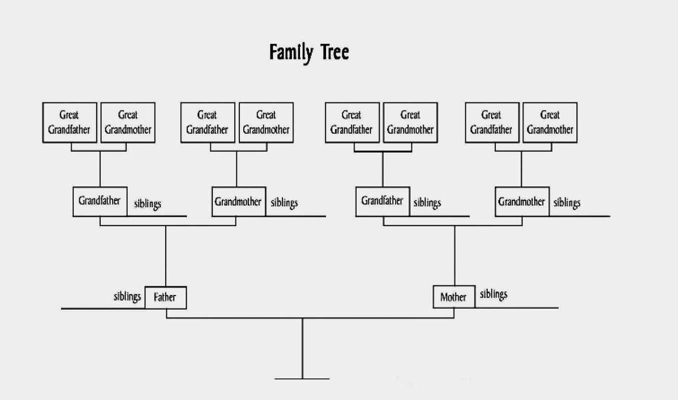  Family Tree Diagram Template Business
