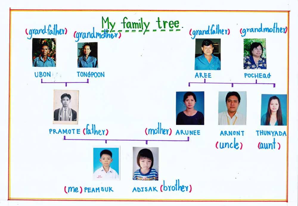 family tree excel