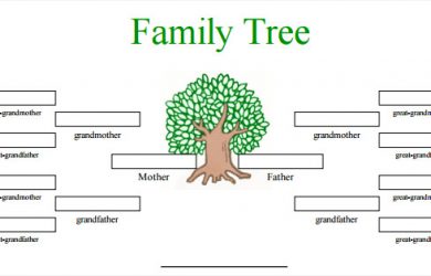 family tree template word generation family tree in color template pdf format download