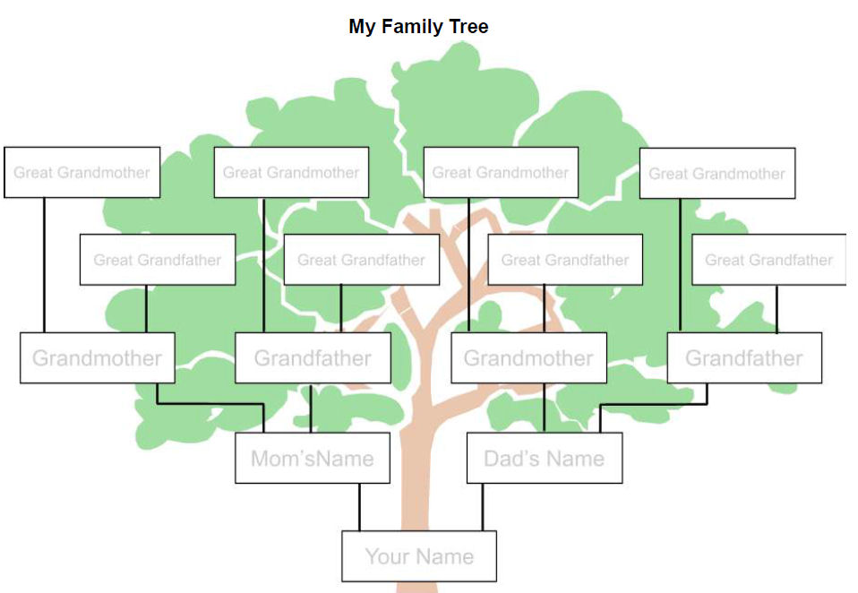 family tree templates