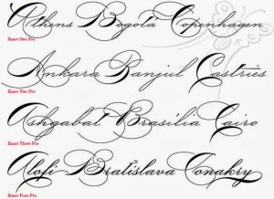 fancy cursive letters fancy cursive handwriting