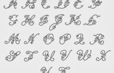 fancy cursive letters fancy handwriting styles