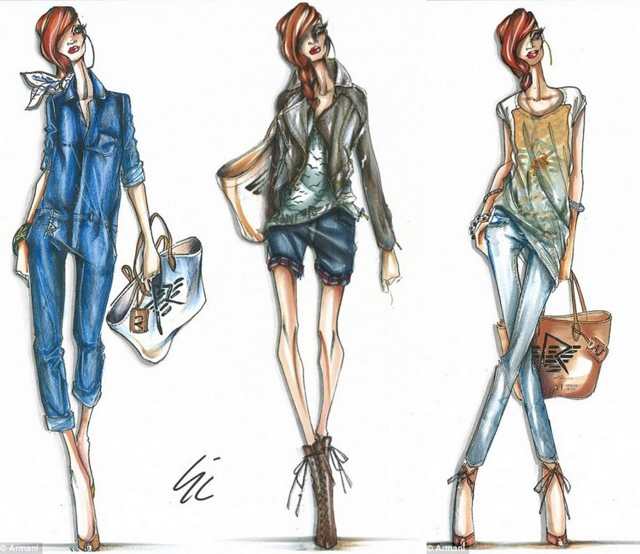 fashion design sketches
