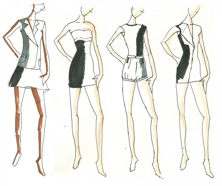 Fashion Design Sketches | Template Business