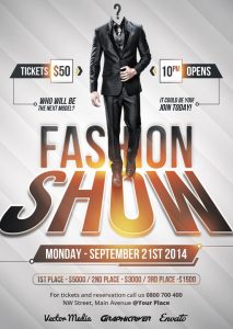 fashion show flyer aa deb