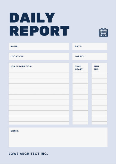 finance report templates