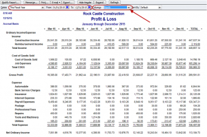 financial statements templates monthly income statement quickbooks