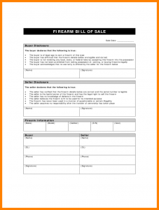 firearm bill of sale template firearm bill of sale nc firearm bill of sale form sample d