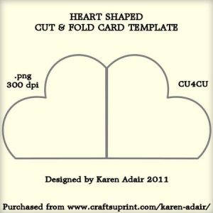 foldable card templates cup