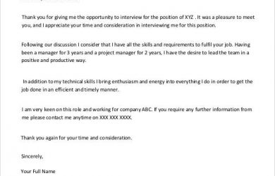 follow up email after interview sample sample of follow up email after job interview