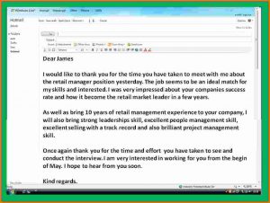 follow up email after interview template sample thank you letter after interview emailthankyounoteafterinterviewsample