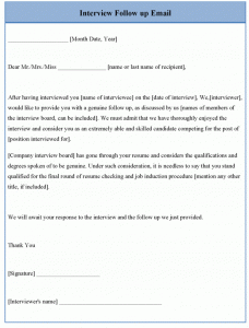 follow up email example interview follow up email template sample x